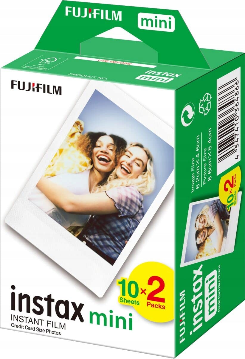 Video for camera Fujifilm Instax Mini 2 x 10 photos Twin two-pack 20 photos