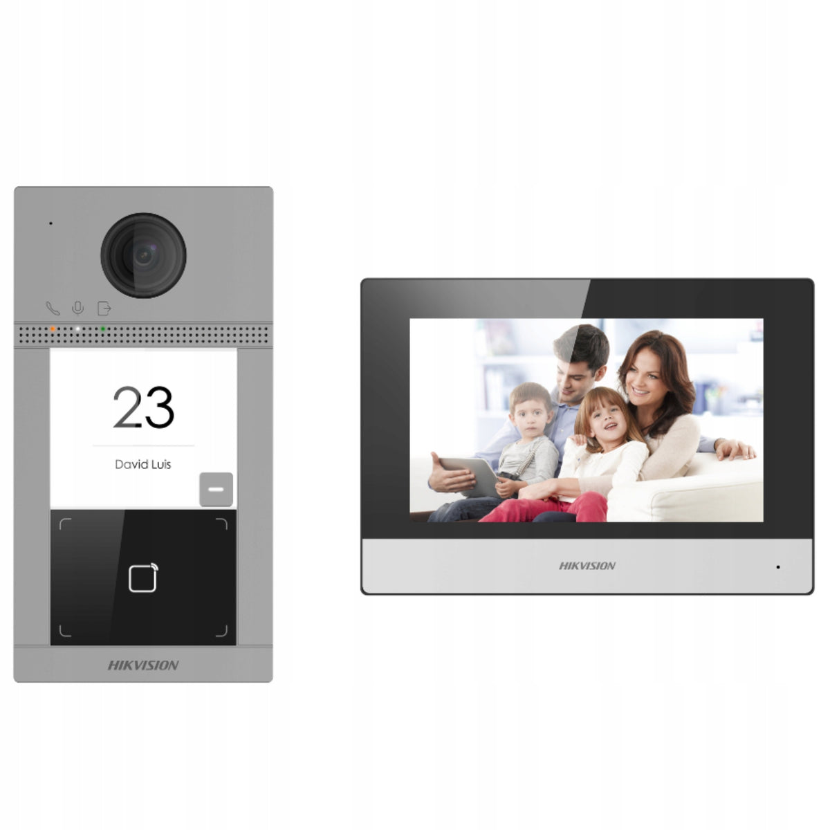 Video intercom DS-KIS604-S Hikvision Wired Outdoor With Video Camera
