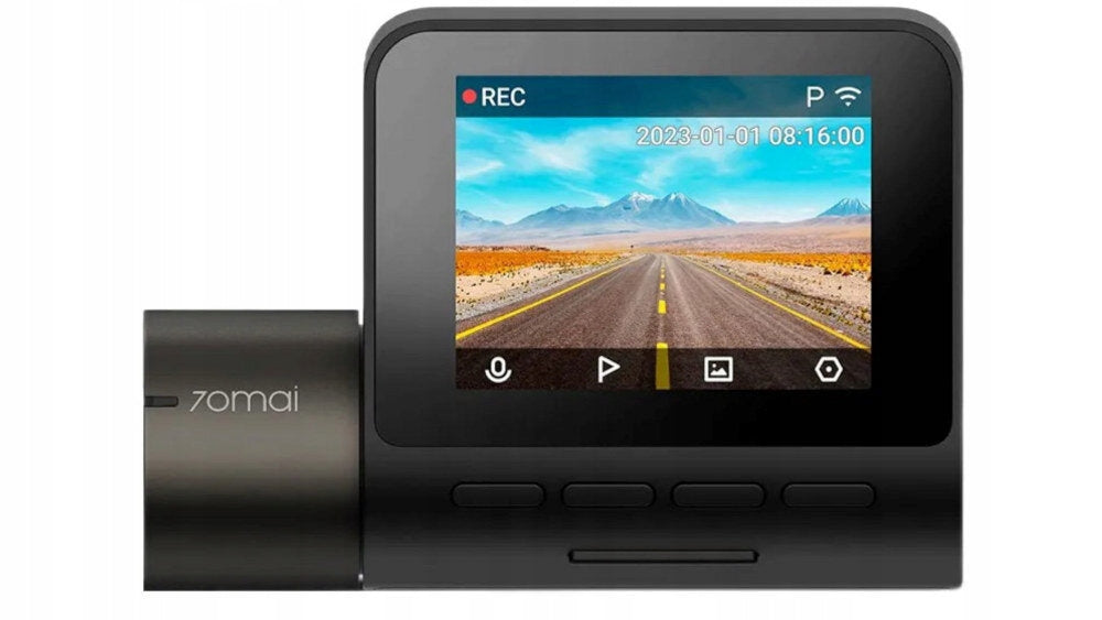 Video recorder 70MAI A200 + Rear camera RC11 Recording quality Full HD (1920 x 1080)