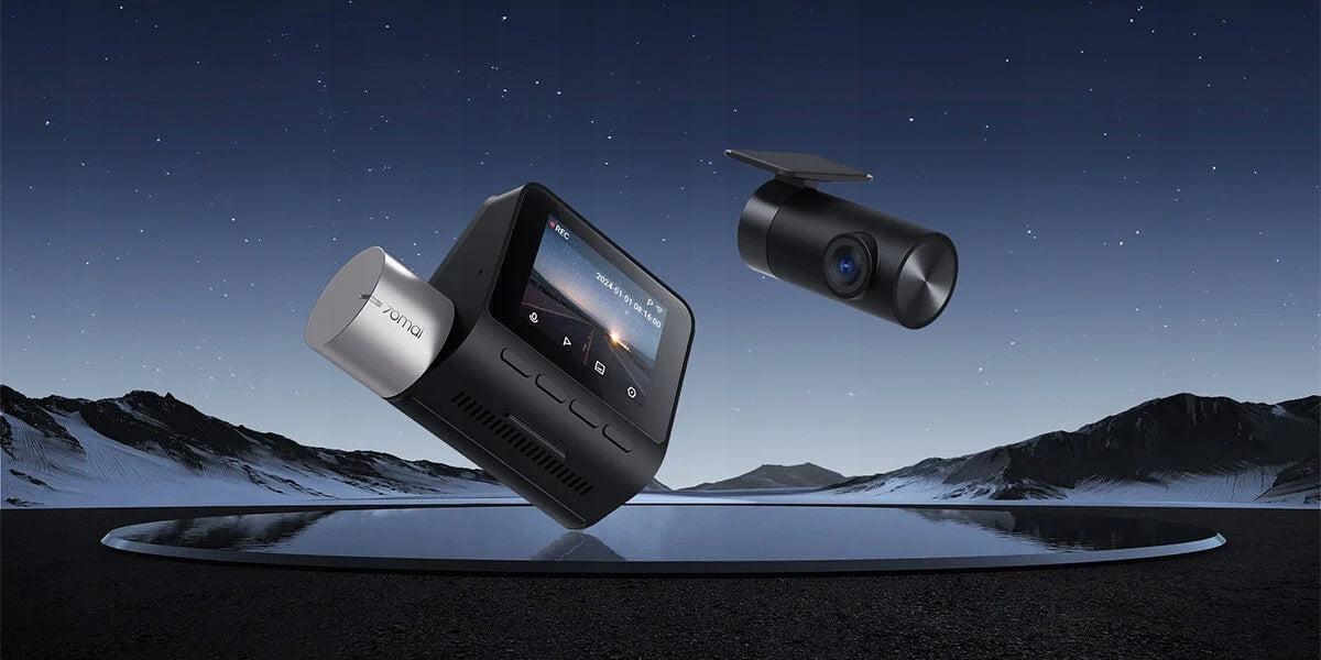 Video recorder 70MAI Dash Cam A510 + rear camera RC11 Communications Bluetooth Wi-Fi GPS