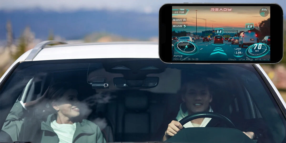 Video recorder 70MAI Dash Cam A510 + rear camera RC11 Recording quality 5 Mpx (2592x1944) QHD (2560 x 1440)