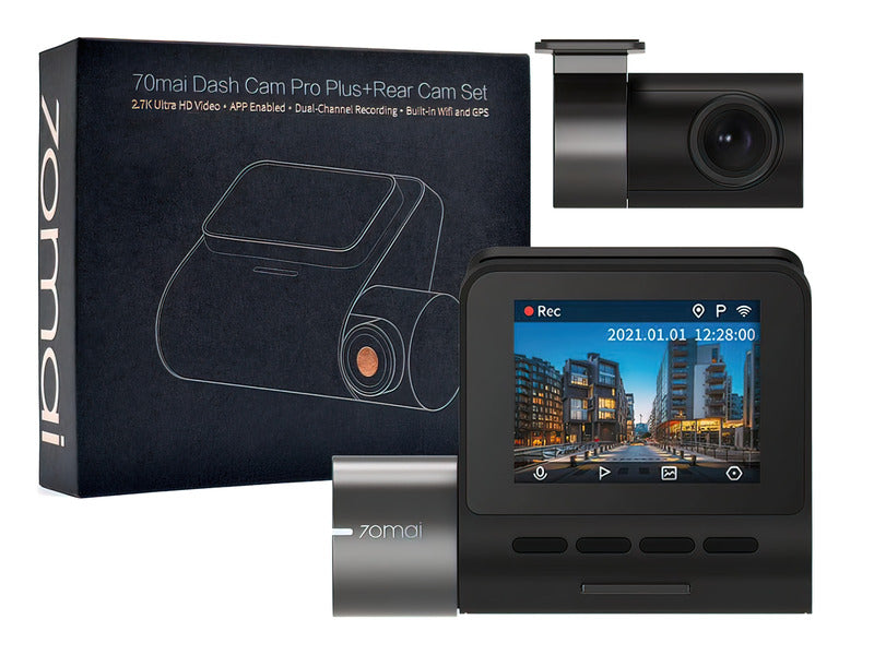 Video recorder 70mai Dash Cam A500s + camera R06 Memory card included none
