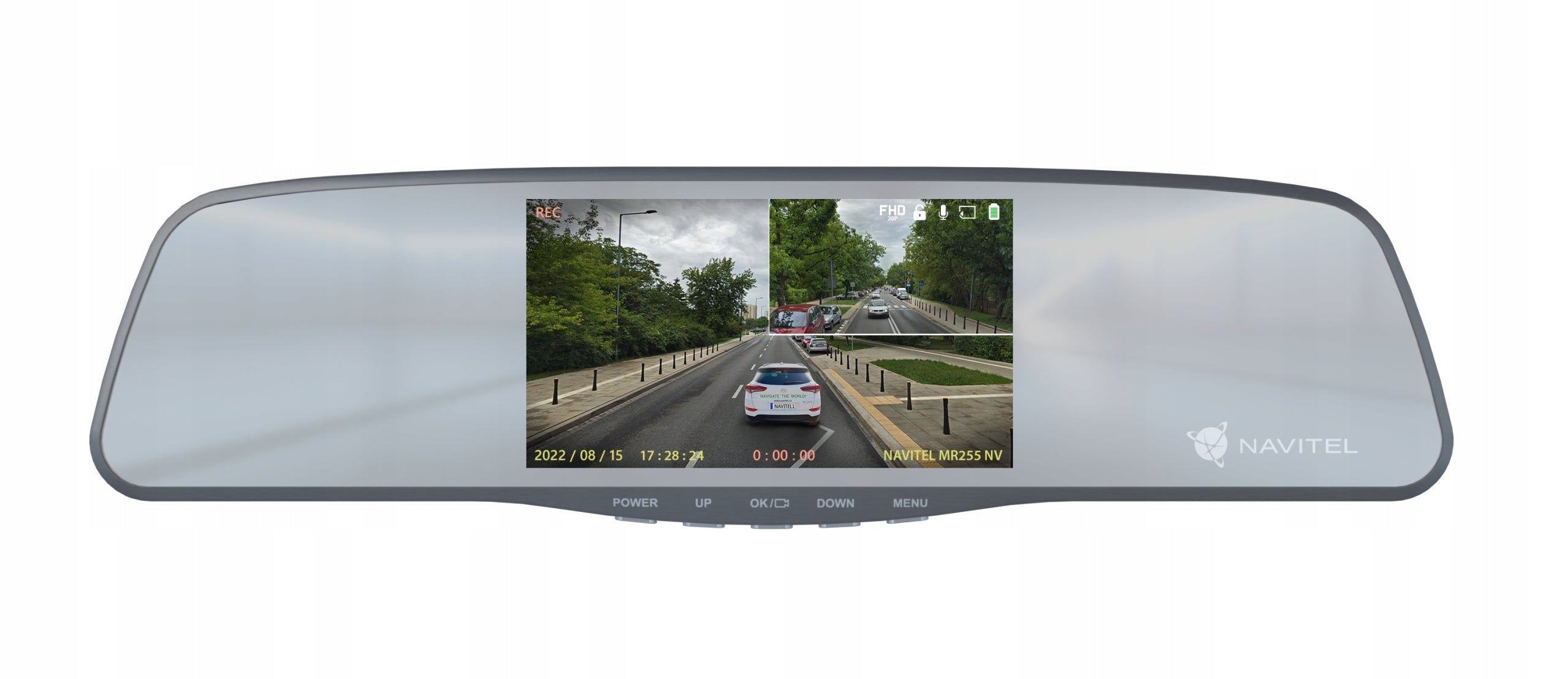 Video recorder Navitel MR255 NV camera Full HD 5" Manufacturer code NAVITEL MR255 NV