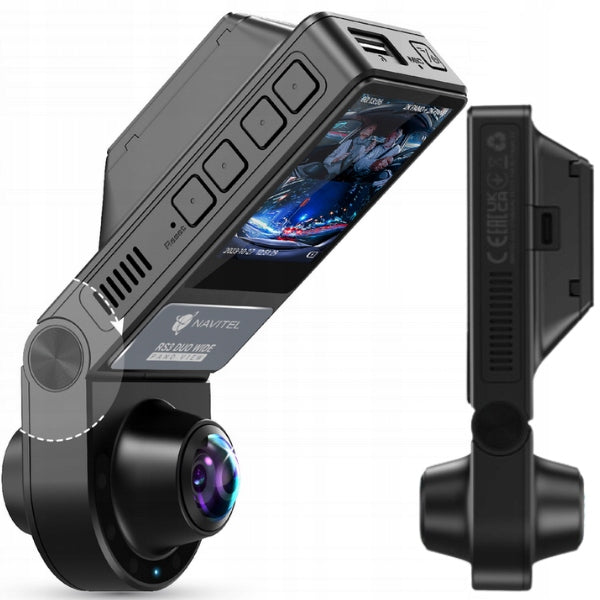 Video recorder Navitel RS3 DUO Wide 2K, taxi, off-road, suv, bus, van