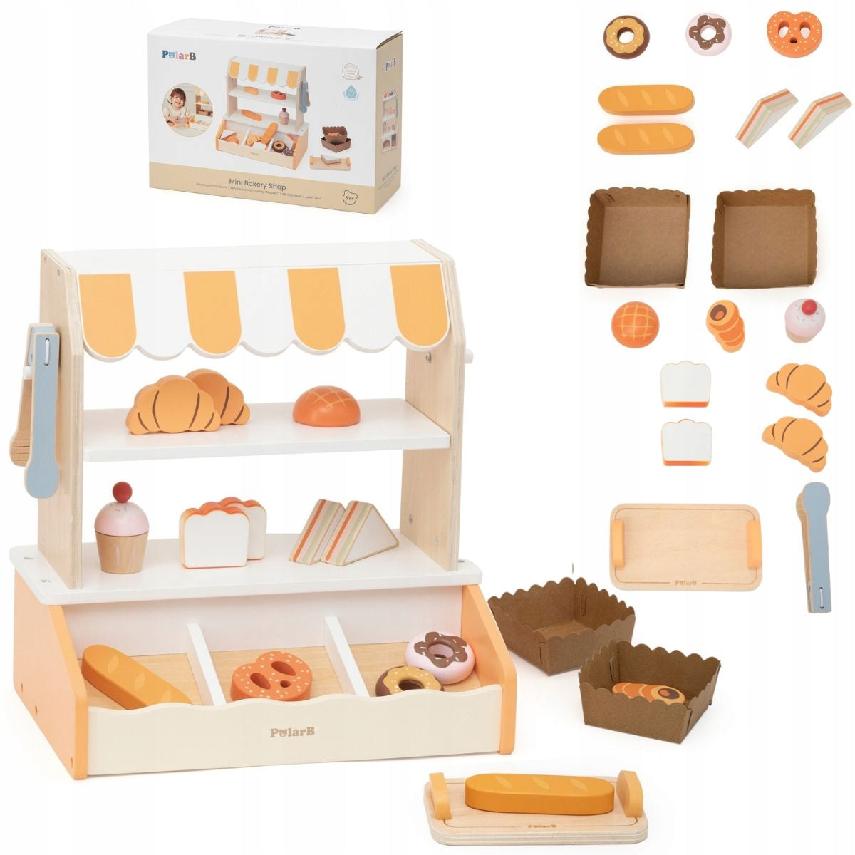 Viga 44296 Wooden Bakery Shop with Baking