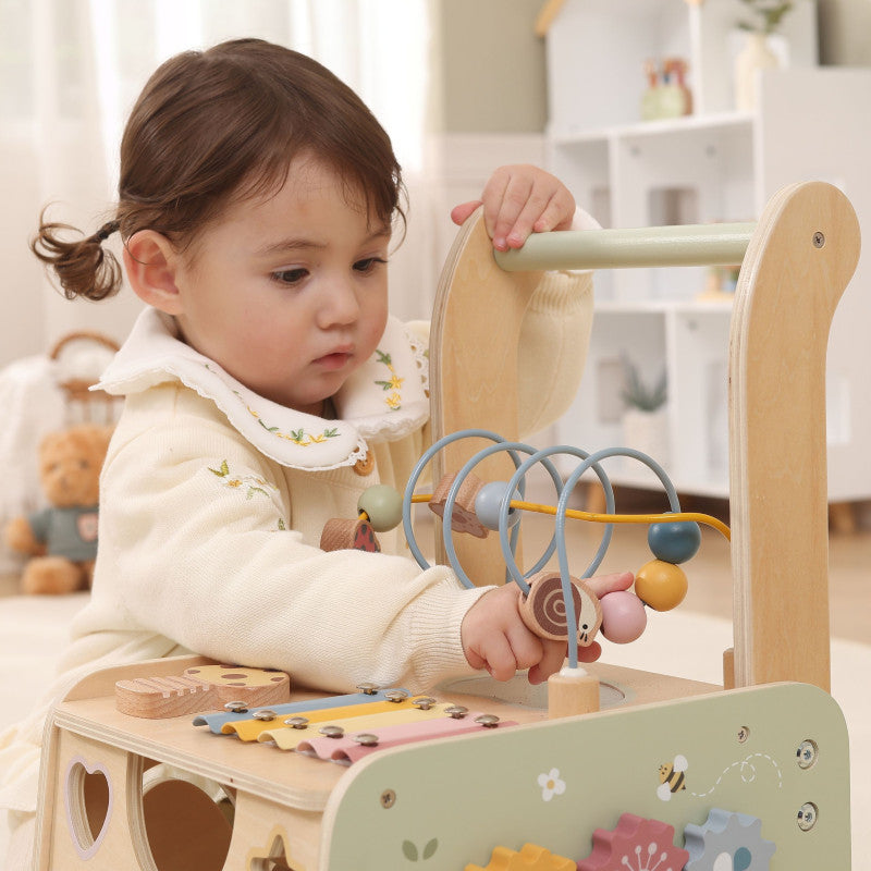 Viga Polarb Wooden Walker Pusher Sorter Xylophone Cube 12M Viga Toys Brand Viga