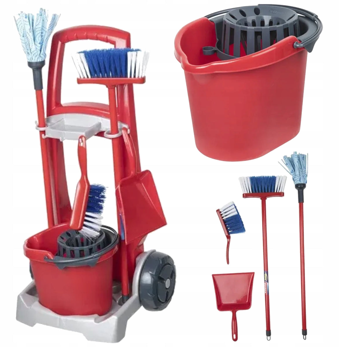 Vileda Toy Cleaning Kit 3+ MOP BRUSH STROLLER SUPER GIFT
