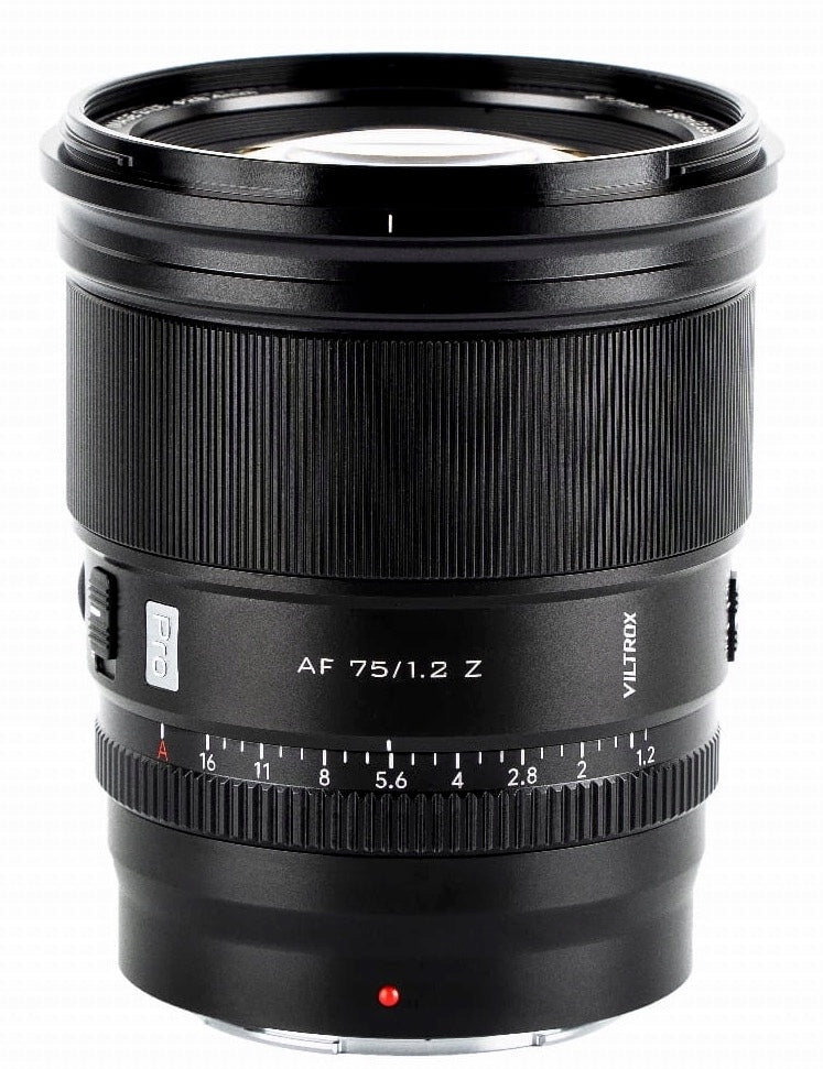 Viltrox AF 75mm f/1.2 power. Nikon WITH PROMOTION ON TRIPOD BENRO