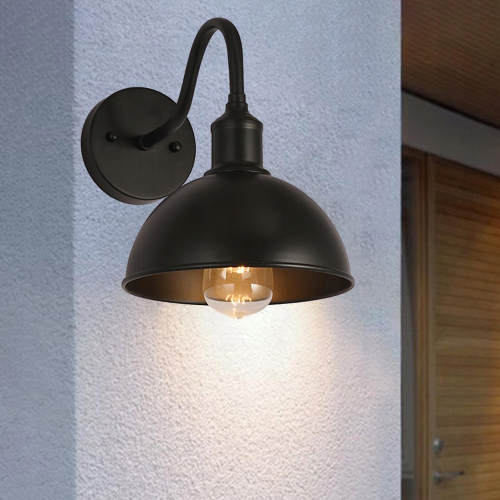 Vintage Style Wall Sconce Lamp, Rustic Wall Light, Bedside Style C, 36x20x28cm Brand no brand