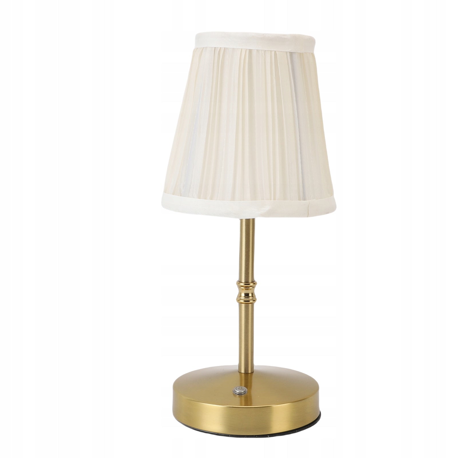 Vintage Table Lamp with Fabric Shade, 7U Wireless Color multicolor