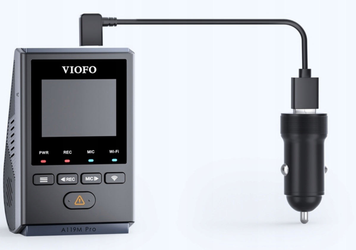 Viofo A119M Pro 4K Video Recorder WiFi 6 GPS HDR Sony Starvis 2 CPL Recording quality 4K UHD (3840 x 2160)