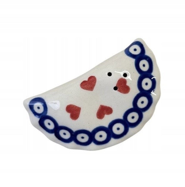 Viralova Salt shaker Pierożek, Bolesławiec ceramics, Handcraft