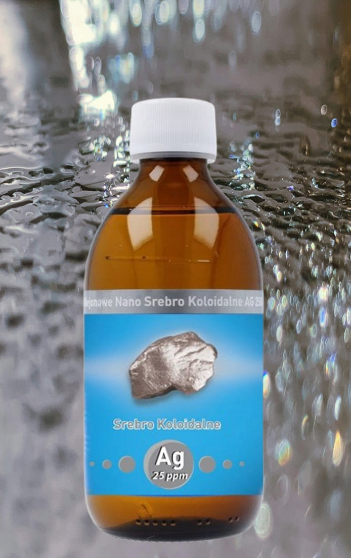 Vitacolloids | Nonionic Nano Colloidal Silver | Ag 25ppm | 300ml Manufacturer code Ag 25ppm