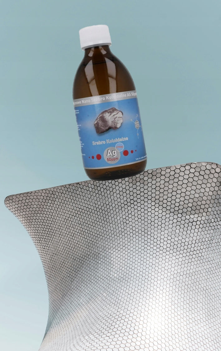 Vitacolloids | Nonionic Nano Colloidal Silver | Ag 50ppm | STRONG | 300ml Manufacturer code Z92P