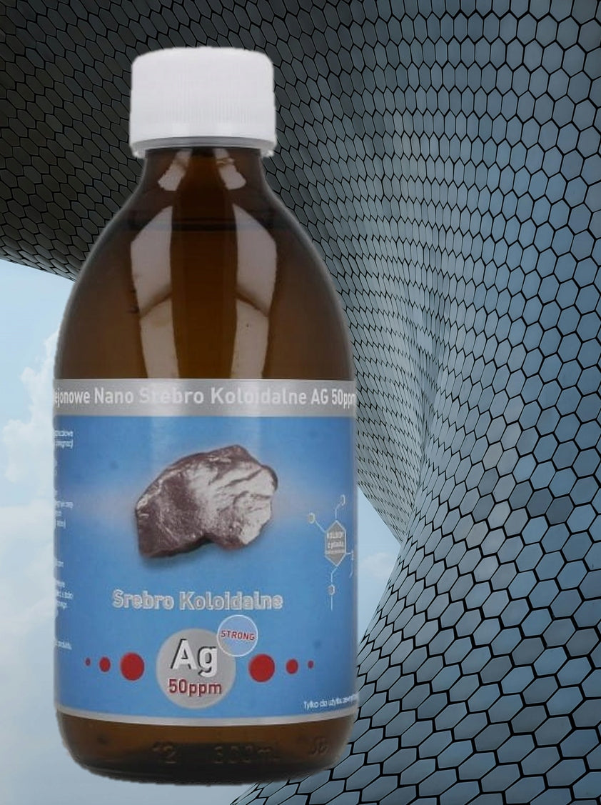 Vitacolloids | Nonionic Nano Colloidal Silver | Ag 50ppm | STRONG | 300ml Medical device no