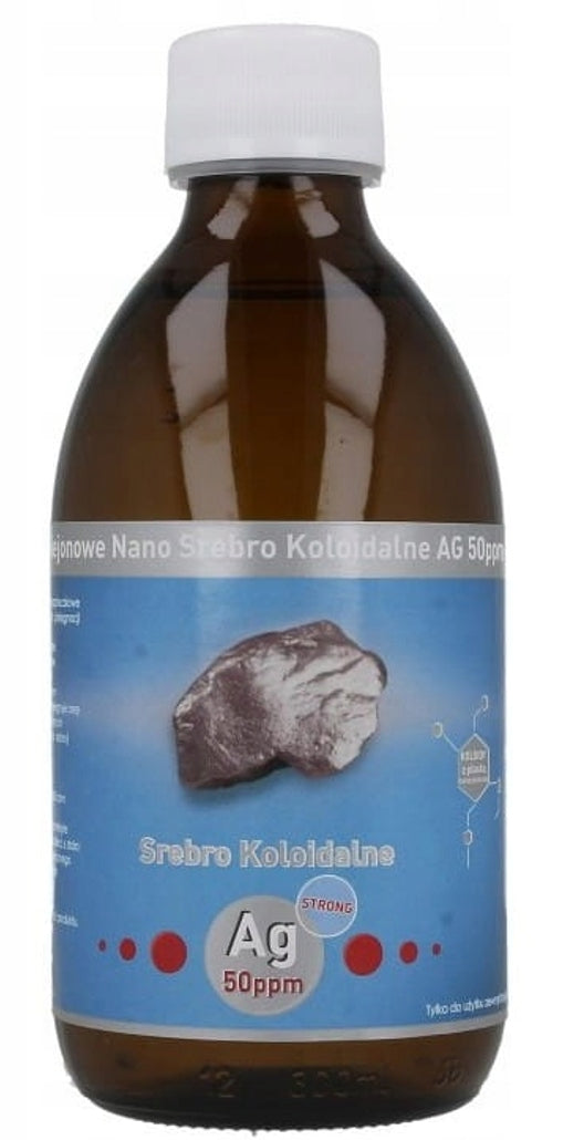Vitacolloids | Nonionic Nano Colloidal Silver | Ag 50ppm | STRONG | 300ml