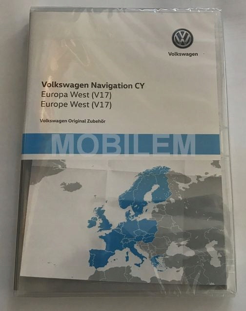Volkswagen 1T0051859AS DVD-ROM Cy Europe West V17 to Rns 510/810 Manufacturer code 1T0051859AS