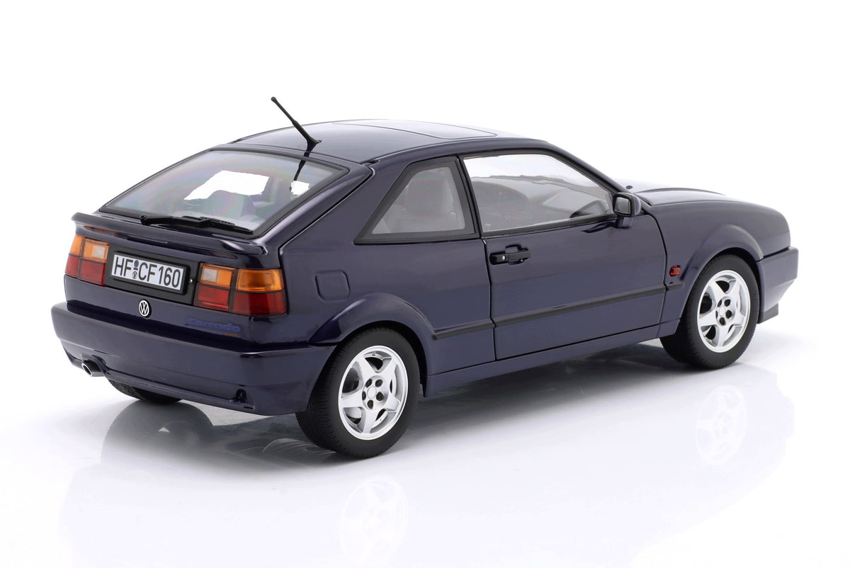 Volkswagen VW Corrado VR6 1992 Aqua Blue Norev 1:18 Limited Edition 188660 Packaging status original