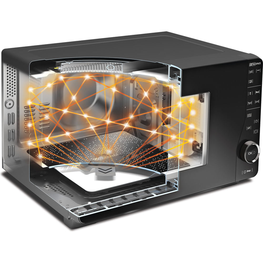 Volně stojící mikrovlnná trouba Whirlpool MWF 420 BL Brand Whirlpool