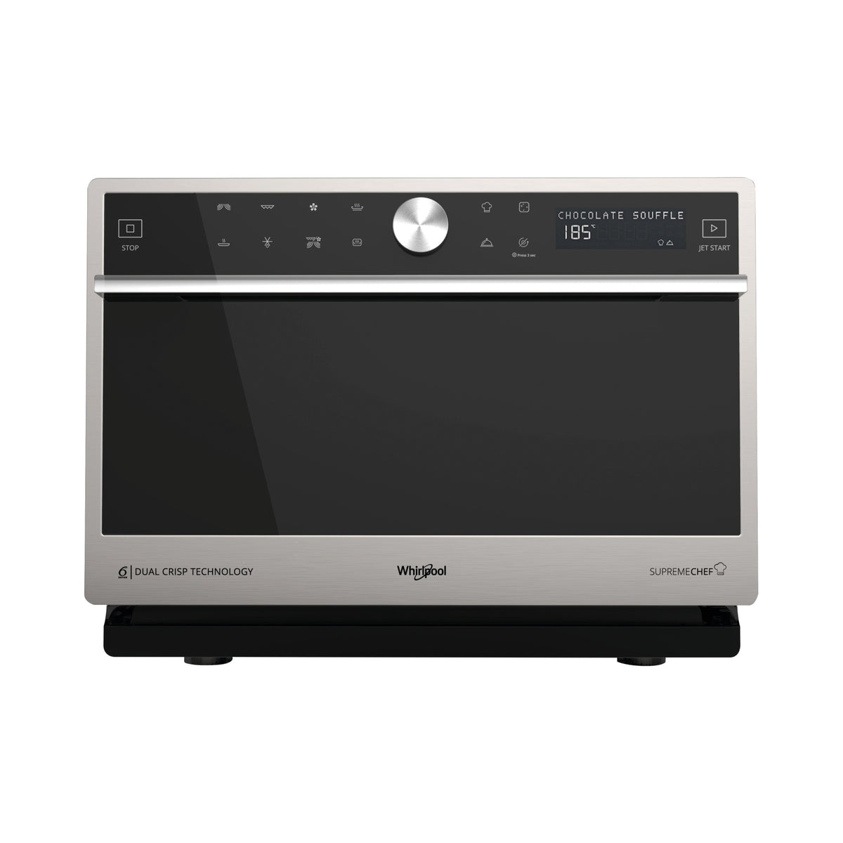 Volně stojící mikrovlnná trouba Whirlpool MWSC 9133 SX