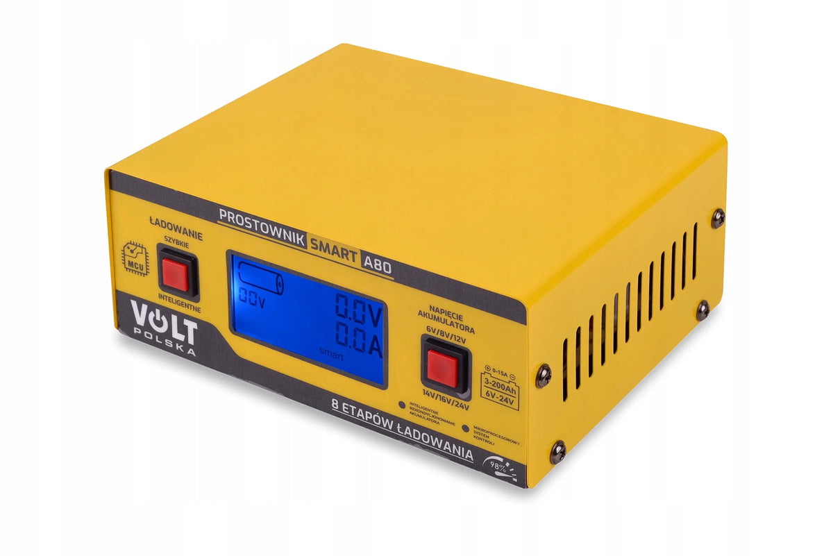 Volt Rectifier SMART 6V/12V/24V 15A A80 Model Smart A80