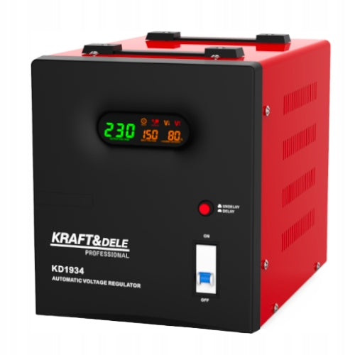 Voltage stabilizer AVR 3000VA 230V KRAFT&DELE KD1934