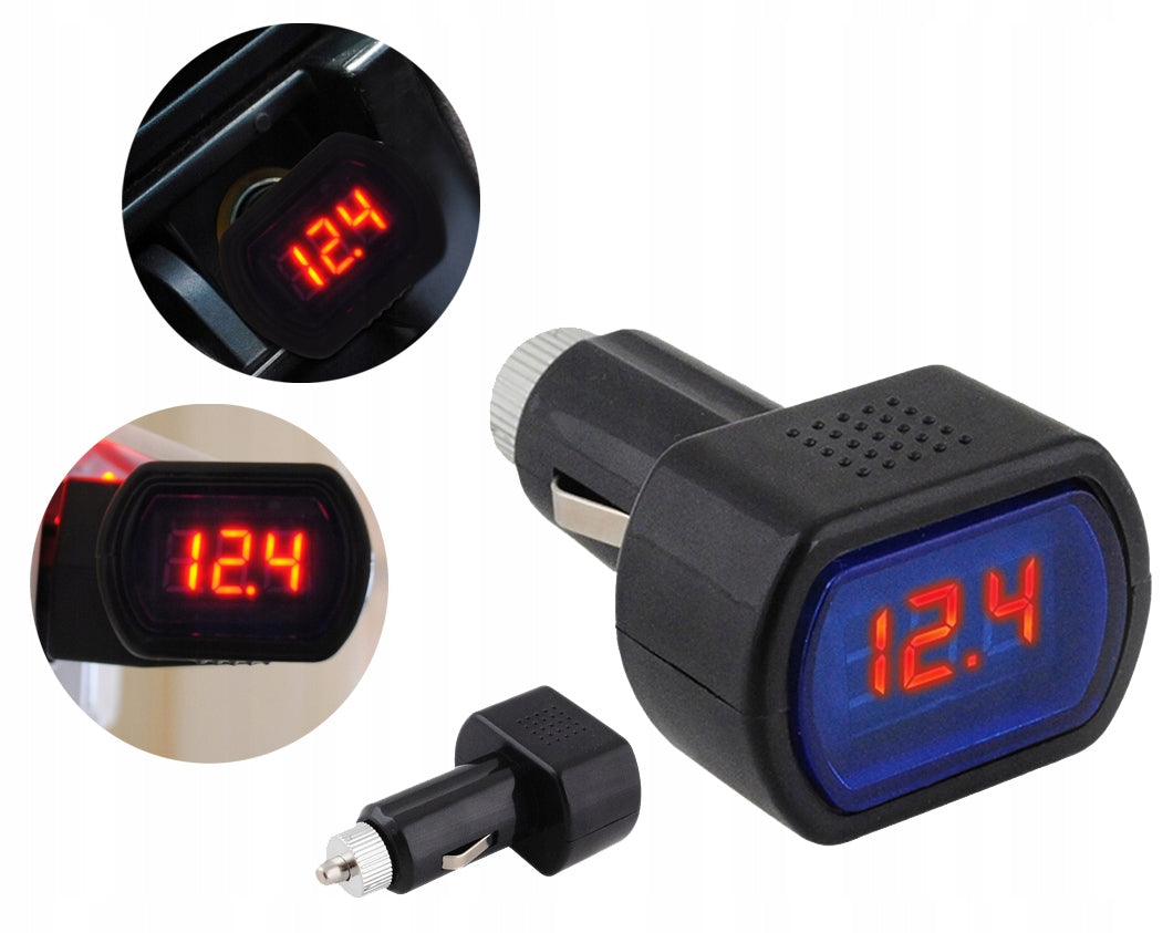 Voltmeter Tester Car Meter Cars 12V 24V