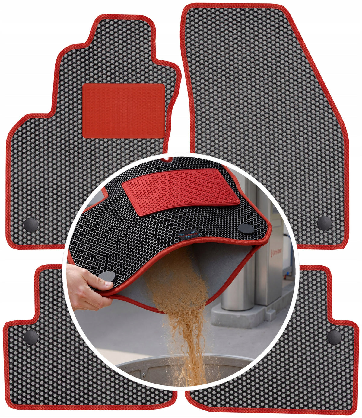 Volvo V50 2004-2012 EVA SMART POCKET Rugs Packaging status original