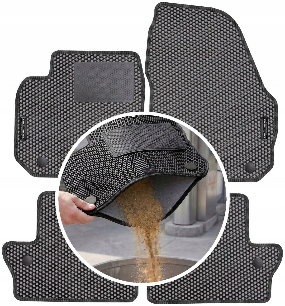 Volvo V60 I 2011-2018 EVA SMART POCKET Rugs