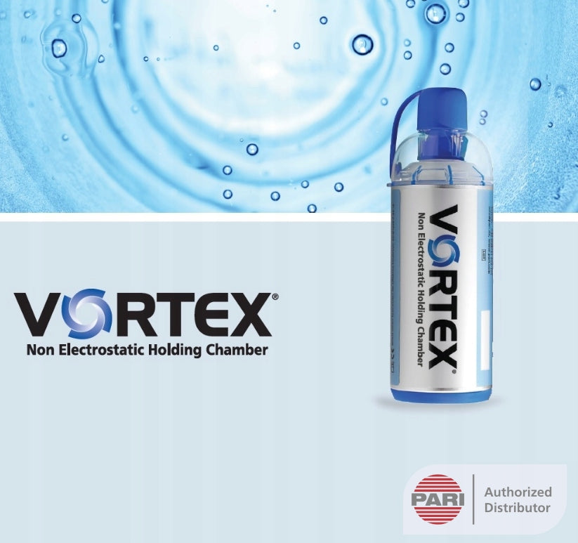 Vortex inhalation chamber with mouthpiece Medical device yes