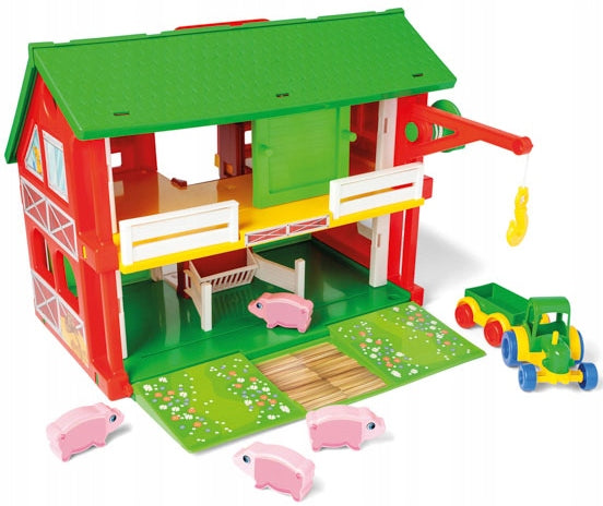 WADER PLAY HOUSE FARM BUNK HOUSE FARM PIGS 4pcs 3+ 25451 Manufacturer code 25451