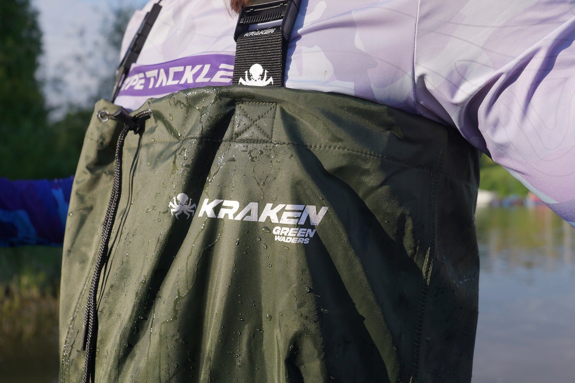 WADERS TROUSERS KRAKEN GREEN WADERS HYDRALITE SIZE46 Manufacturer code KRKGW1006