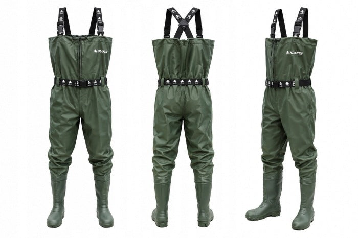 WADERS TROUSERS KRAKEN GREEN WADERS HYDRALITE SIZE46
