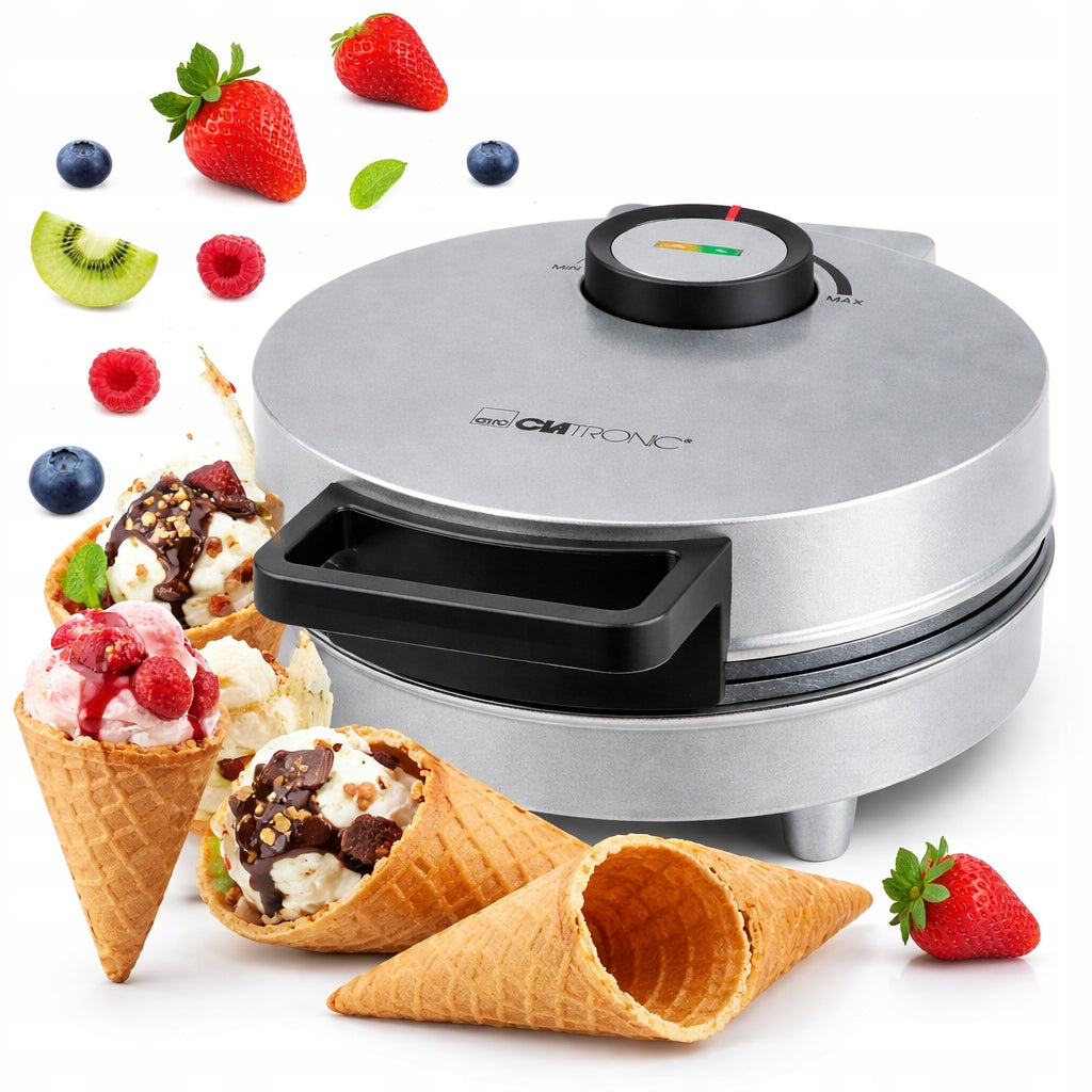 WAFER TOASTER TUBE WAFER ICE CREAM CONES 1200W BAKER Ø20cm