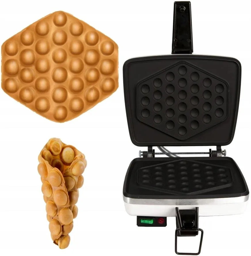 WAFFLE IRON DEZAL BUBBLE MINI 1300W BLACK + FREEBIES!!!