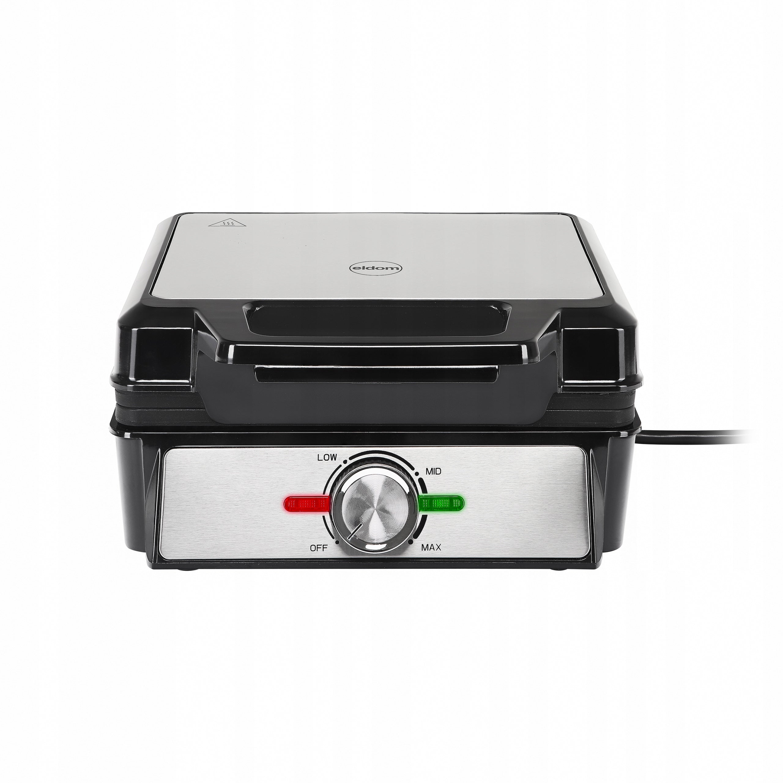 WAFFLE MAKER 2 LARGE WAFFLES RECTANGLES WITH TEMPERATURE CONTROL SOLID STRONG Manufacturer code WA1600