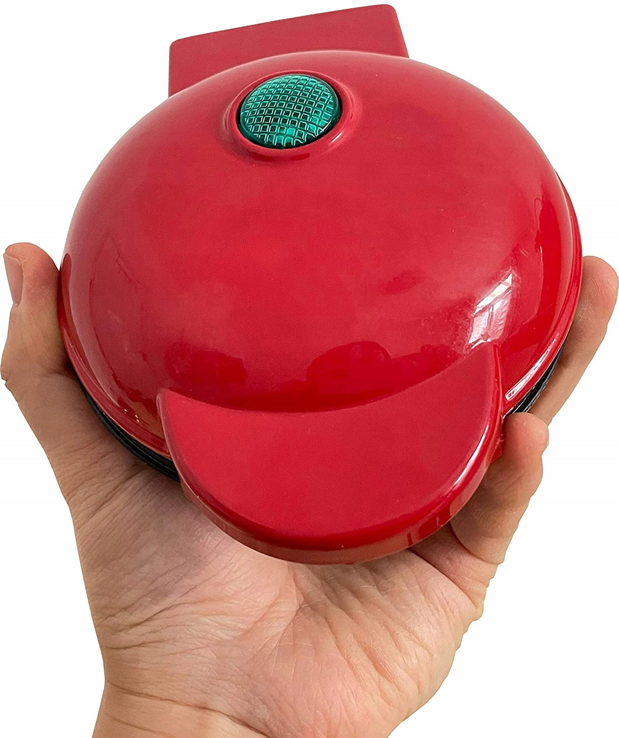 WAFFLE MAKER TOASTER RED MINI ELECTRIC CRISPY WAFFLES 350W TOASTER Power rating 350 W