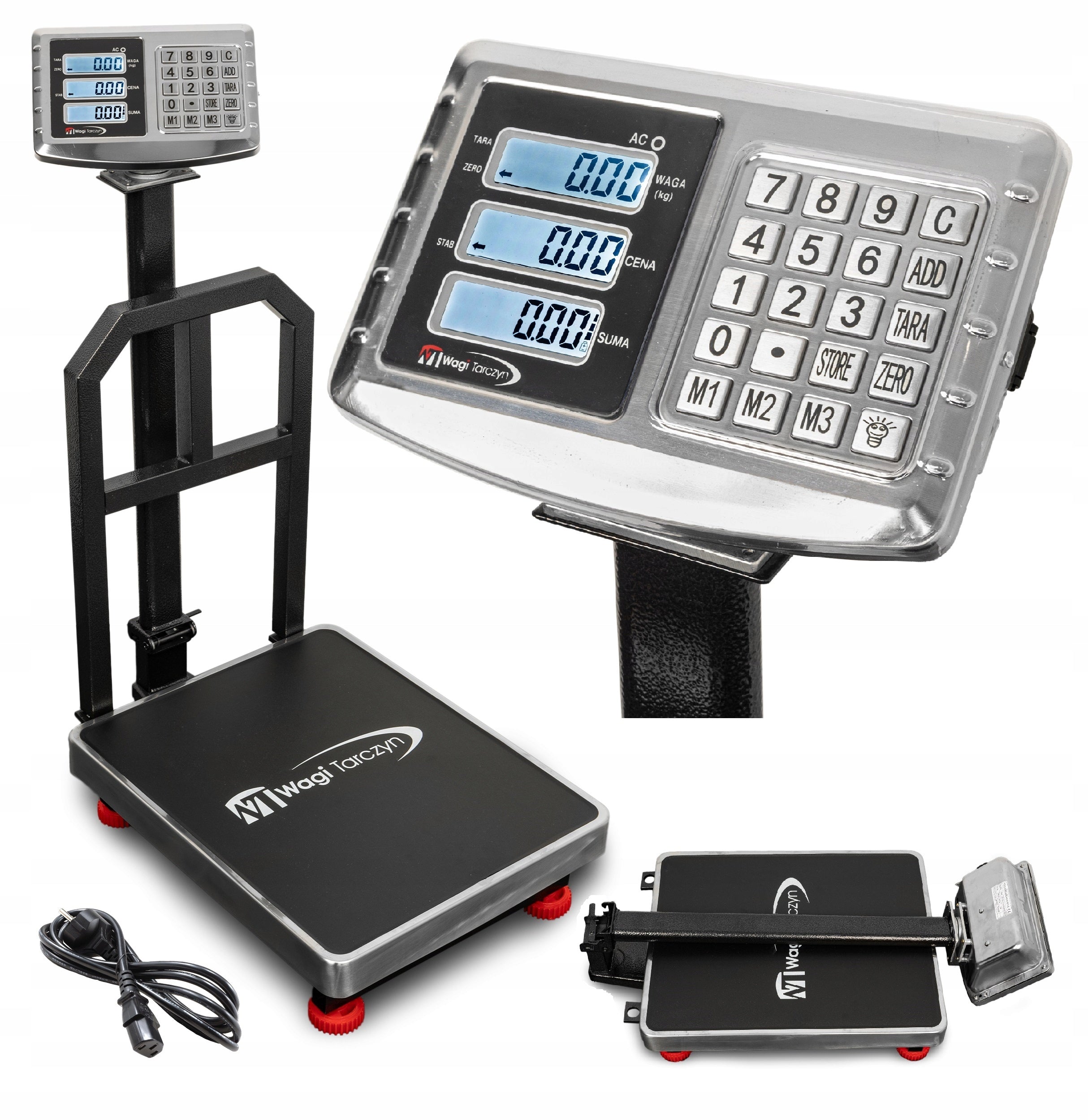 WAGI TARCZYN 300KG / 20g STORAGE SCALE ELECTRONIC PLATFORM STORE