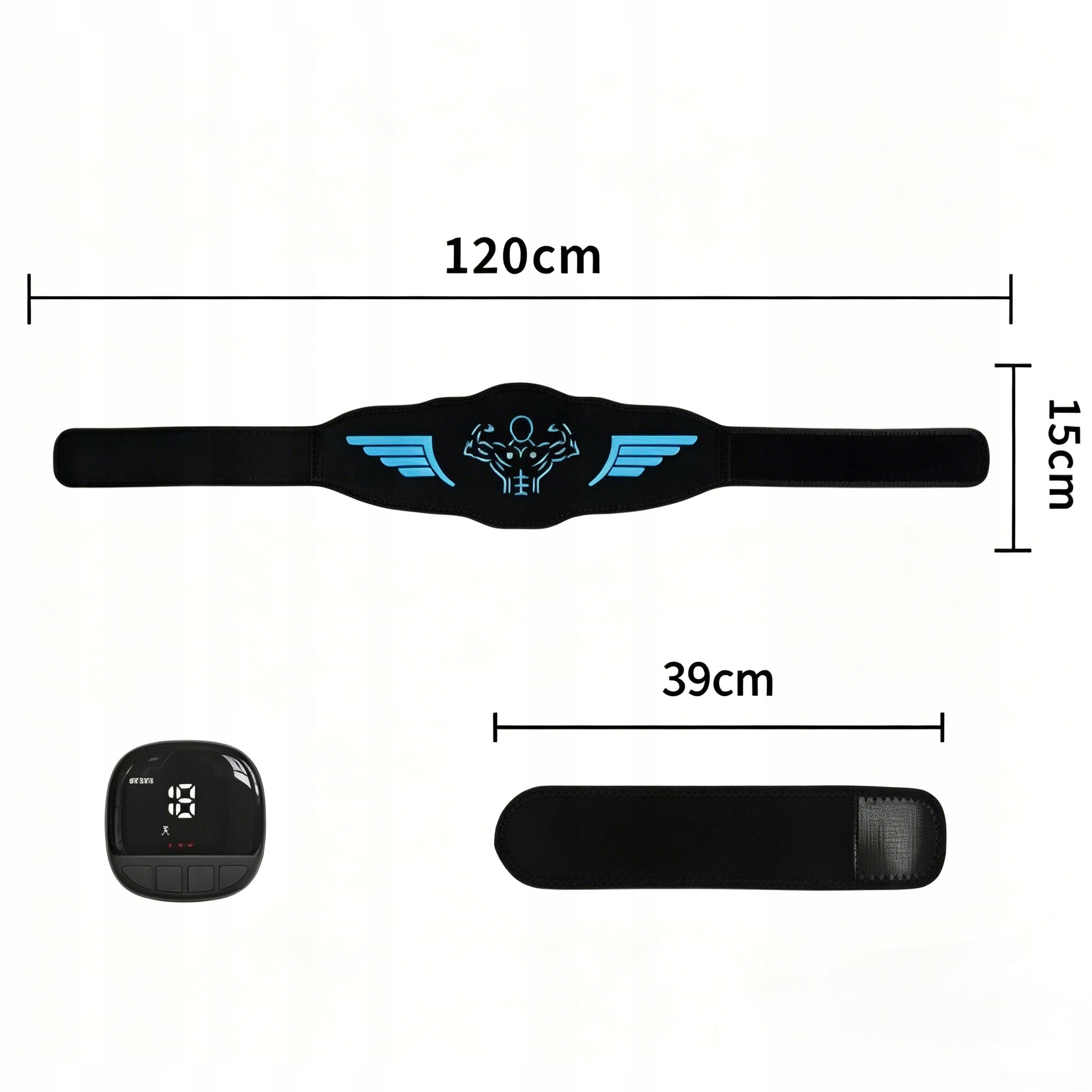 WAIST M5 slimming massage belt with TENS/EMS heating Brand no brand
