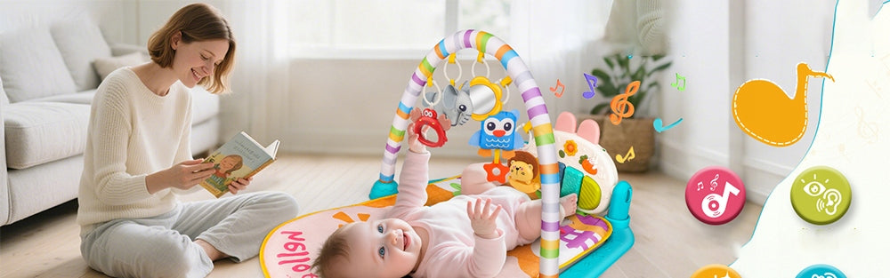 WALKER EDUCATIONAL TABLE PIANO CENTER TOYS BABY MAT Packaging status original