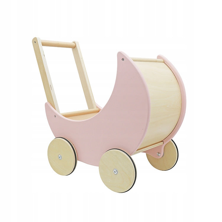 WALKER PUSHER FOR CHILDREN WOODEN DOLL STROLLER 3in1 Brand Minexo