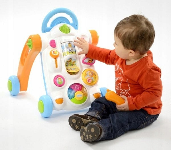 WALKER PUSHER INTERACTIVE COTOONS FIRST STEPS Color multicolor