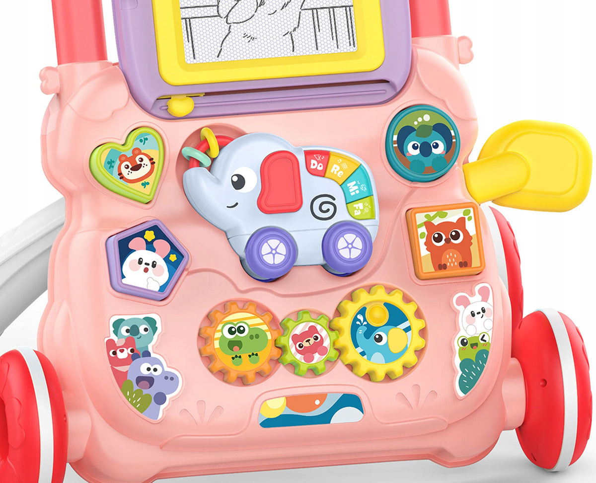 WALKER PUSHER INTERACTIVE EDUCATIONAL MUSICAL MELODIES MAGIC DRAWING BOARD WOOPIE Brand Woopie