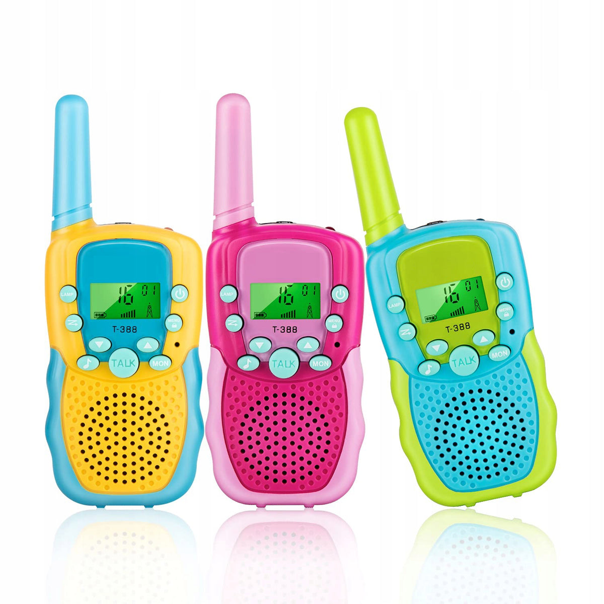 WALKIE TALKIE FOR CHILDREN 3PCS Walkie Talkie Two-Way Radios Set LARGE RANGE Manufacturer code WALKIE TALKIE DLA DZIECI 3SZT DUŻY ZASIĘG