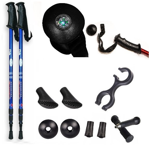 WALKING POLES NORDIC WALKING TREKKING 110 cm 1 pair 2pcs promotion Manufacturer code kijki