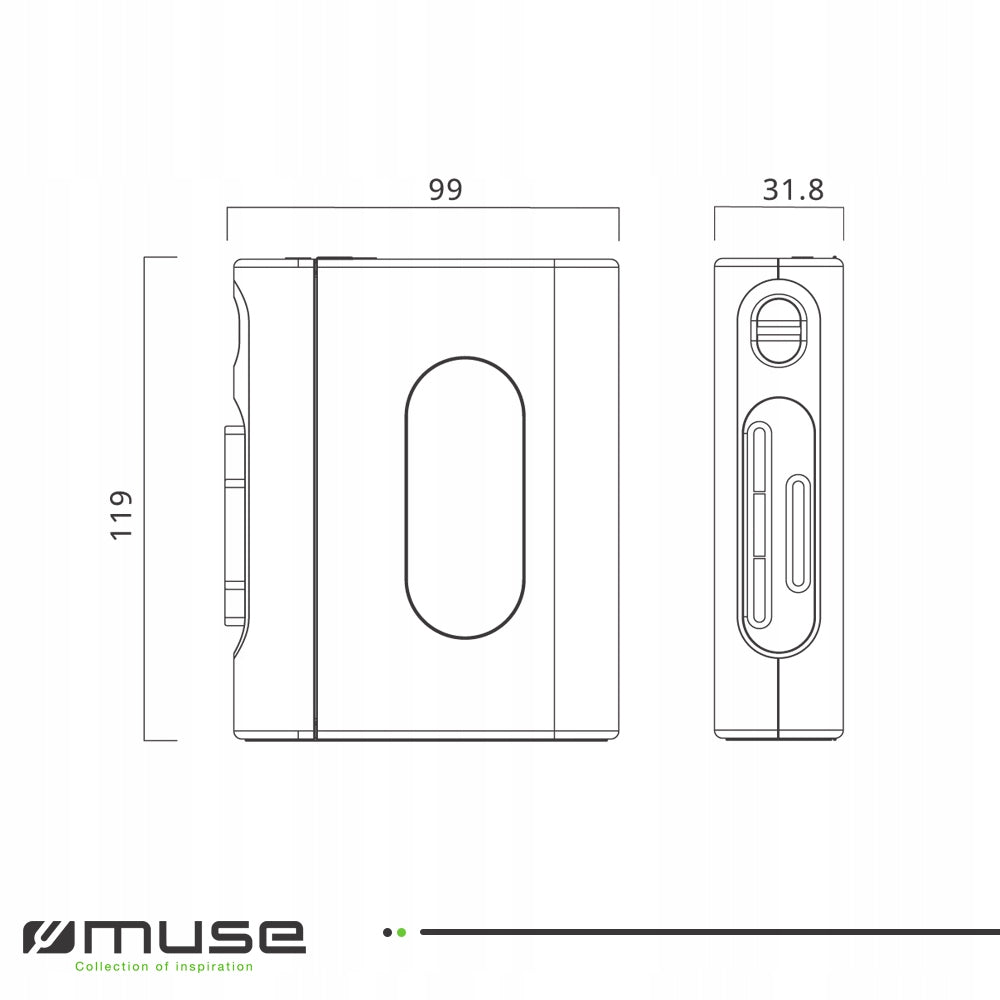 WALKMAN PORTABLE MUSE BLUETOOTH AUDIO CASSETTE PLAYER USB-C BATTERY Packaging status original