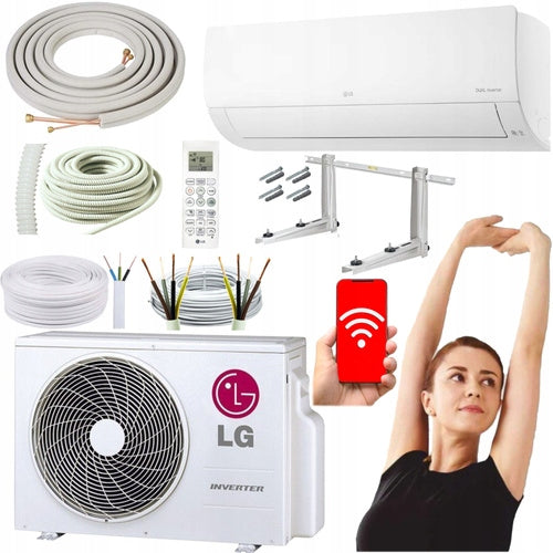 WALL AIR CONDITIONER LG STANDARD 2 WiFi 3,5kW SELF-ASSEMBLY KIT 3MB