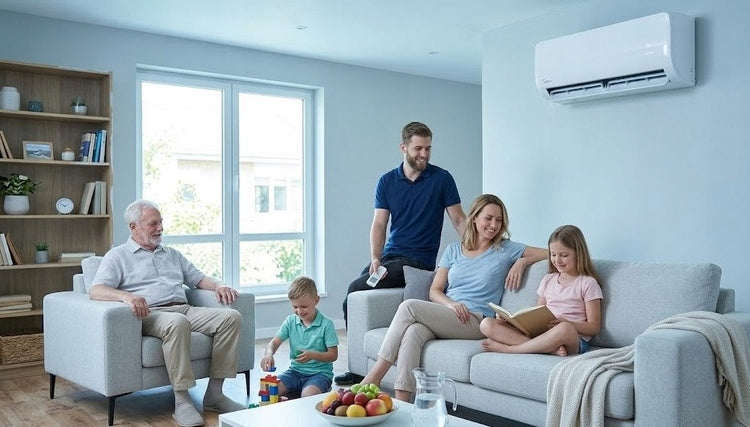 WALL AIR CONDITIONER MIDEA Xtreme Save Light 3,5kW KAGF-12NXD1-B1 Recommended maximum room size 35 m²
