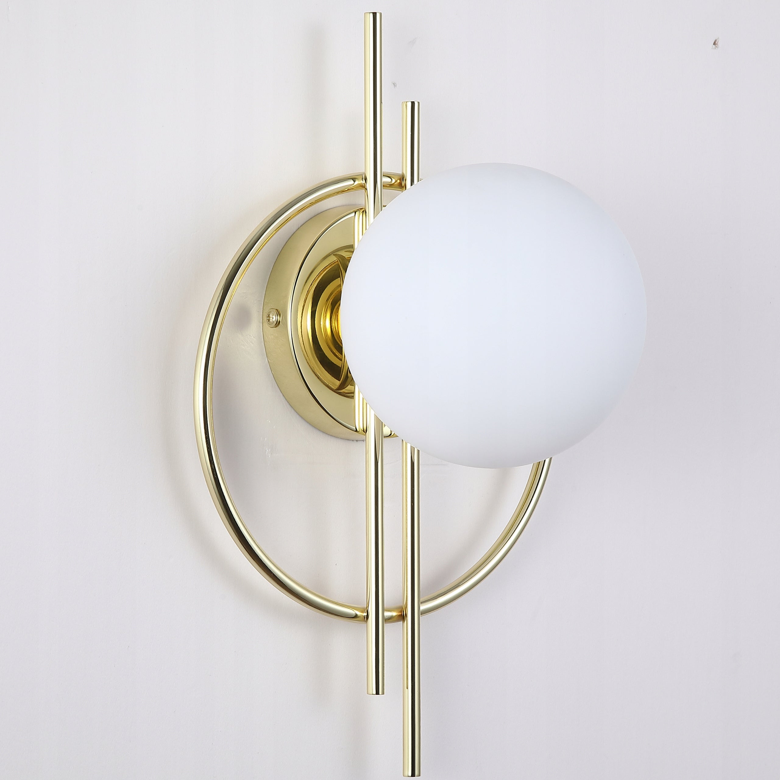 WALL LAMP MODERN WALL LAMP GLASS MILK BALLS Glamour gold Manufacturer code K-1-002GD