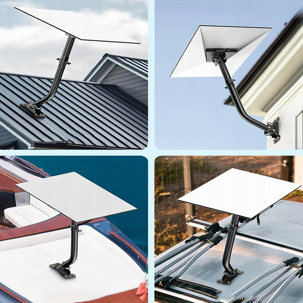 WALL MOUNTED ROOF BRACKET FOR STARLINK GEN3 ADJUSTABLE METAL DURABLE 360° Manufacturer code Adapter do Anteny V3